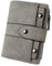 Oyccen Portefeuille en Cuir PU pour Femme Dames Court Porte Monnaie avec Poche Zippée Multi-Slots Porte Cartes