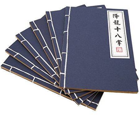 Yyooo praktisches, tragbares, dickes traditionelles chinesisches Martial Cheats Tagebuch, Memo-Notizbuch – chinesisches Kungfu-Notizbuch, klassisches Schreibwaren-Block für die Schule