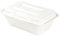 BIOZOYG Zuckerrohr Burger-Box mit Klapp-Deckel I 50 St. kompostierbare Imbiss-Verpackung aus Bagasse - biologisch abbaubar I Pommes-Menü-Box quadratisch I Lunch-To-Go-Box 18 x 13,6 x 5,9 cm 50 Stück
