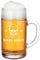 Chope avec Motif gravé au Choix – Verre à bière 1000 ML – Personnalisable avec nom – Chope à bière Oktoberfest – Classique – Cadeau d'anniversaire