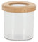Rivanto® Lupenbecher mit Holzdeckel, Insektenglas mit Lupe, Pfadfinder-Werkzeug. Ø7 cm