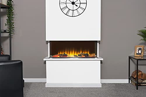Adam Sahara Panoramic Media Wall Electric Fire (31/79cm)