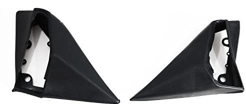 OMAC Außenspiegel Gummi kompatibel mit Mercedes E Klasse W124 W201 S124 A124 C124 Kunststoff