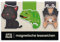 Magnetische Lesezeichen Kinder magischen Tiere: Katze, Fledermaus, Chamäleon – Kleine Geschenke für Schüler, Junge, Mädchen, Buchliebhaber – Geschenk Einschulung – Magnetlesezeichen 3er-Set