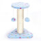 Nobleza Cat Scratching Post Small Cat Activity Center Kitty Climbing Tree with sisal Kitten Play Tower with Hanging Toys， Blue
