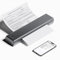 Phomemo M08F Thermal Printer Bluetooth Portable Wireless Inkless Mobile Printer for Office, Home, Images, Compatible with Phone & Laptop(Gray)