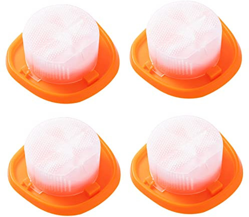 PURexpert Waschbar Und Wiederverwendbar Filter Für BLACK + DECKER Akku Handstaubsauger DustBuster NVC115JL,NVC115W,NVC115WA-QW,NVC215W,NVC215WA,NVC220WBC（Alternative zu N611068,N571815) (4 Pack)