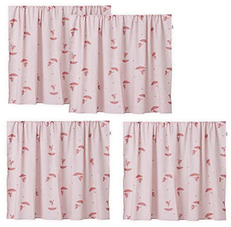 Hoppekids Sandmännchen (Ole Lukoie) Vorhang für Mittelhochbett, Rot