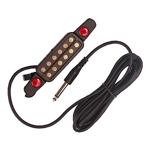 Professionell Gitarren-Tonabnehmer Akustische Gitarre Pickup 12 Schallloch Magnetische Pickup Transducer Klassische Gitarre Zubehör