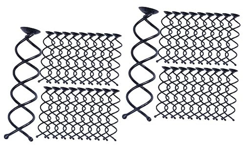 FRCOLOR Hair Spiral Pins Spiral Hair Clips Corkscrew Bobby Pin Pcs Spiral Barrettes Mini Corkscrew 1 Hairpin Bun Clip Bun Pin French Pin Bobby Pin Spirals Alloy Jewelry Buckle Star Hair Accessories