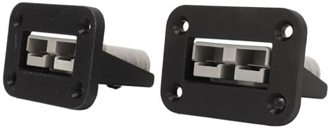 2 PCS 50A Plug Mounting Panel for Anderson Power SB50 Series Connector with Flush Mount Recessed Plate