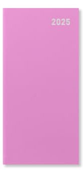 Letts of London Agenda 2025 Principal Slim con visualizzazione settimanale, rosa