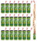 WD&CD 22 Pcs de Papel Fly Catcher, Rollos Atrapa de Moscas de Frutas Pegajosas para Interiores Exteriores, Adhesivo Trampa Moscas Fruta Control de Moscas, Mosquitos y Otros Insectos Voladores, Verde