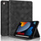 Vaitasy Custodia per iPad 9.7 2018/2017 iPad Air 2/ iPad Air 1 con Pencil Holder, Flip Pelle PU Tablet Case con Supporto Funzione Custodia per iPad 9.7 6/5 Gen - Nero
