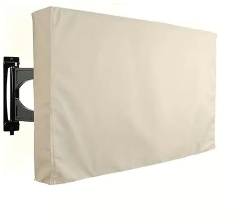 Cubierta Antipolvo para TV Cubierta de TV para exteriores para televisores delgados,Protector de TV impermeable,Caja de televisión para exteriores resistente a la intemperie Funda para Monitor(60X65in