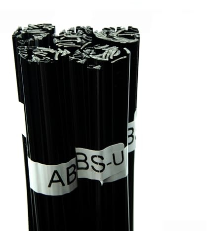 Rosfix Lötdraht ABS-U Schwarz 100g 42cm Streifen und Dreieck 8mm 3,5mm