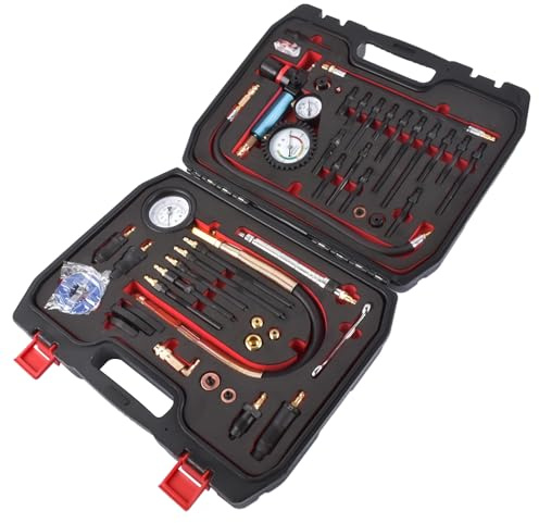 Kompressions Tester Druckverlust Prüfer Kompatibel mit Ben*zin u. Dieselmotoren PKW LKW Mixizap