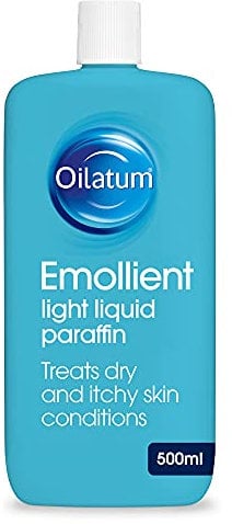 Oilatum Emollient Bath Liquid for Eczema, Psoriasis and Dry Skin Conditions, Soothing Formula for Sensitive Skin, Hydrating Relief for Itchy, Irritated Skin, Dermatologist Recommended, 1 x 500ml