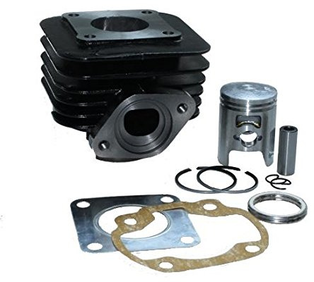 Zylinder Kit 50ccm AC luftgekühlt für SYM Jet 25 2Takt Basix, EuroX, Jet 50, Red Devil 25, 50, RS50 2T Shark ohne Anschluss für den Ansaugstutzen