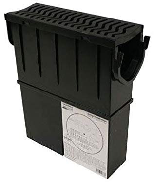 1 x Polydrain Heelguard (Formally Fernco Heelguard) Storm Drain Channel Drainage PVC Toppped Sump Gully Silt Trap Water Rain Storm Shower Wetroom Garden Driveway