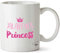 Hippowarehouse Jalapenos Princess Printed Mug Cup Ceramic 10oz