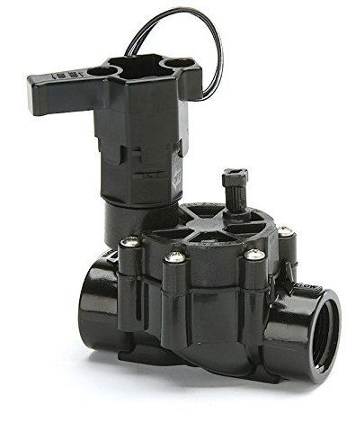 Rain Bird - Serie 1 100 DV - Electroválvula con toma de 1 (100-DV-MM - Toma 1 macho, solenoide 24 VAC)
