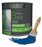 ADDICT PEINTURE BOIS 0.5 L marine