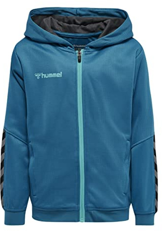 Hummel Jungen Hoodie Hmlauthentic Kids Poly Zip Hoodie, Celestial, 176, 204938-8745-176