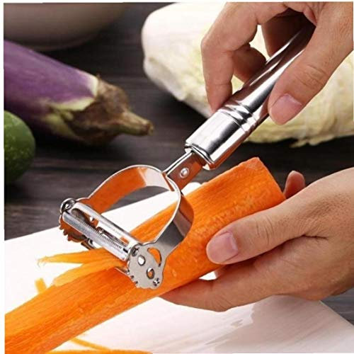 Bongles Acero Inoxidable Patata Pepino Zanahoria Rallador De Verduras Juliana Peeler De Frutas Pelador Rallador De Doble Cepillado