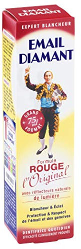 Email Diamant Rouge Formel L'Original Blancheur, Glanz, Zahnfleischschutz, 2 x 75 ml