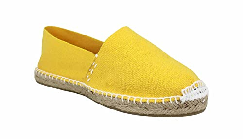 Espadrillas classiche in tela con suola in juta