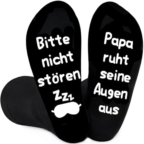 Geschenke für Männer Lustige Socken Herren Geburtstagsgeschenk Geburtstag Mann Opa Vater Geschenkideen Papa Geschenk Weihnachten kleinigkeiten adventskalender Adventkalender Füllung Wichtelgeschenk