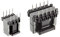QUARKZMAN Transformator Spulen Ferritkern 1 Set EE10 EE25-20x4 mit 4 Pin Spule und 40xE Ferritperle 5x5 mit 5 Pin Spule und 10xE Ferritperle