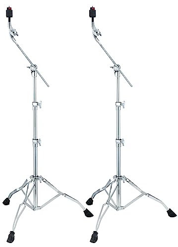TAMA Stagemaster Galgenbeckenständer Bundle 2-teilig - mit doppelstrebigen Beinen und Quick-Set Cymbal Mate (HC43BWNX2)