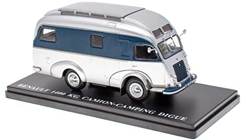 OPO 10 - Nutzfahrzeug 1:43 kompatibel mit Renault 1400 KG LKW CAMION-Camping Digue 1951 - UTR004