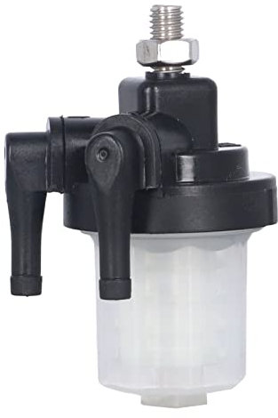 Alomejor Gruppo Filtro Benzina Motore Fuoribordo, Separatore Acqua Filtro Carburante Ad Alte Prestazioni per Motore Fuoribordo (61N 24560 00 Rete filtrante)
