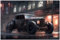 Printonia Leinwandbild 120x80cm Ford Hot Rod Oldtimer Sportwagen Abstrakt Anime Art Bilder Dekoration Wandbild Kunstdruck Automobil Deko