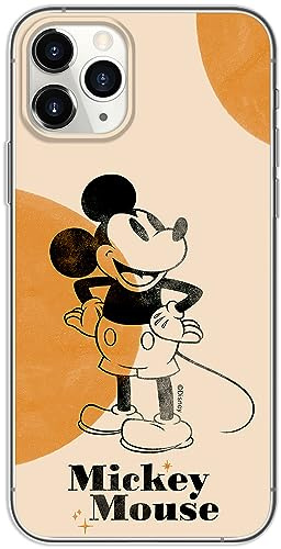 ERT GROUP mobile phone case for Iphone 11 PRO original and officially Licensed Disney pattern Mickey 054 optimally adapted to the shape of the mobile phone, case made of TPU