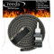 Reeds Black Stove Rope Kit 12mm with Large 50ml Reeds Adhesive - Flues Glass Door Seals Wood Burning Replacement Made in The UK (12mm Kit)