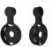 Sintron 2X Wall Mount Holder Black for Dot 3rd Generation, UK Google Mini, Smart Home Wall Mount Stand Hanger for Dot 3 Speaker Holder, Simplify Declutter Your Living Space Without Messy Wires (Black)