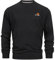 Indicode Herren INJulius Sweatshirt aus Baumwollmischung | Sweater mit RIPP-Bündchen Pullover für Männer Navy L