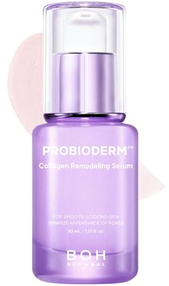 BIOHEAL BOH Probioderm Collagen Remodeling Serum Hautstraffendes Serum Mit Kollagen Und 12 Peptiden Zur Porenverfeinerung Und Glättung, Feuchtigkeitsspendend, 1,69 Fl Oz (1Er Packung)