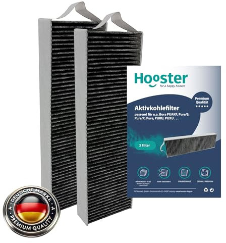 2 Aktivkohlefilter für Bora Pure PUAKF | Filter kompatibel mit Bora Kochfeld PURU oder PUXU