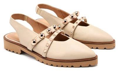 GIOSEPPO Damen Bartlett Mary Jane Schuh, Elfenbein, 40 EU