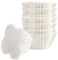 Yuiturt 100 pirottini quadrati per cupcake, 6,1 x 4,3 x 4,1 cm, in carta pergamena, per cupcake e muffin, ideali per matrimoni, baby shower e feste