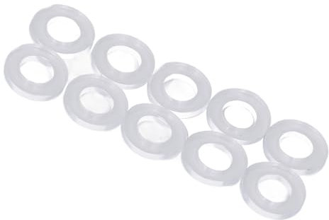 Topyond 10 Stück silikondichtung O-Ringe für Soda Maschinen, CO2 Schnelladapter Dichtungen, auslaufsicherer Soda Maker Adapter, Standard Größendichtungen für den Austausch von