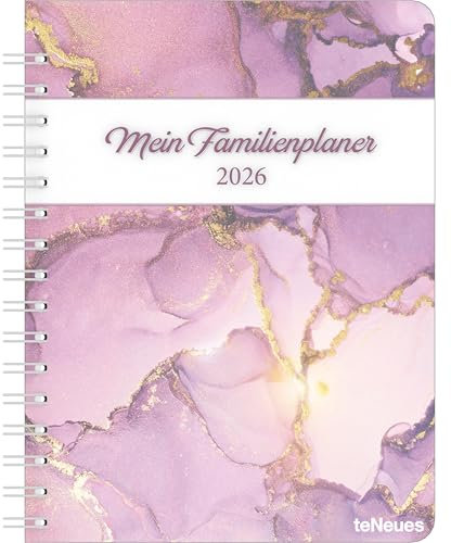 Familienplaner-Buch Glamour 2026 - Diary - Buchkalender - Taschenkalender - 17,5x23,1: Diary