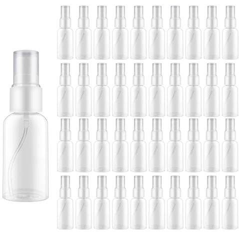 SZWLJ 40 flacons vaporisateur vide transparents de 30ml | Vaporisateur portable pour parfum et cosmétique