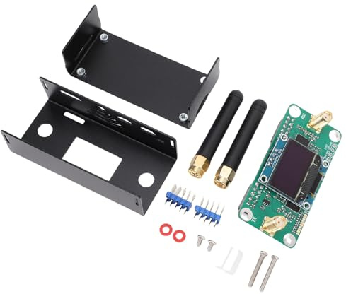SIXRUN MMDVM Hotspot-Board, Digitales Sprachmodem, Duplex mit Zwei UHF-VHF-Antennen, 10 MW HF-Ausgang für P25 D-Star, Passend für RasPi-Notfallkommunikation