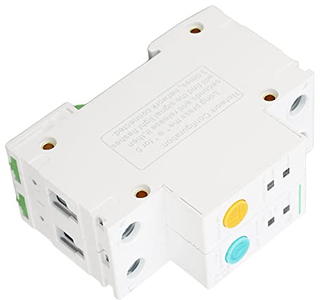 Gavigain Disjoncteur Intelligent WIFI 2P, petit interrupteur PA66 32A 230V 30mA, Protection contre les défauts de terre